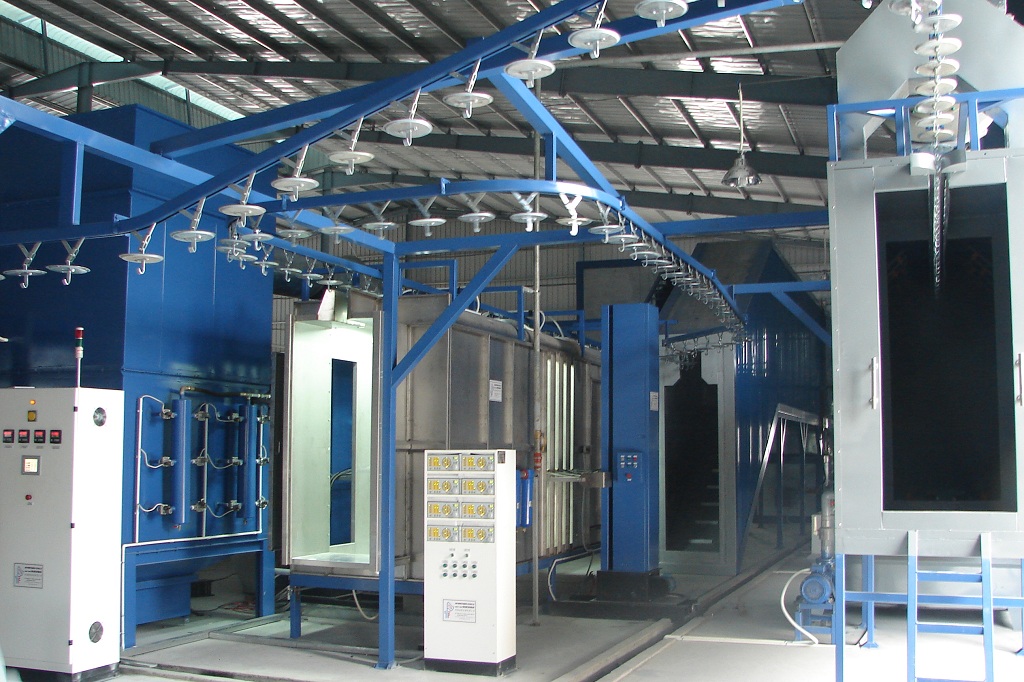 DÂY CHUYỀN SƠN TĨNH ĐIỆN BỘT